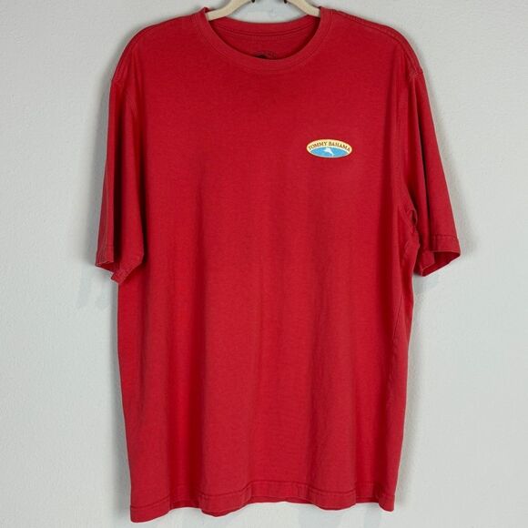 Tommy Bahama Just a Splash T-shirt L - Picture 2 of 6